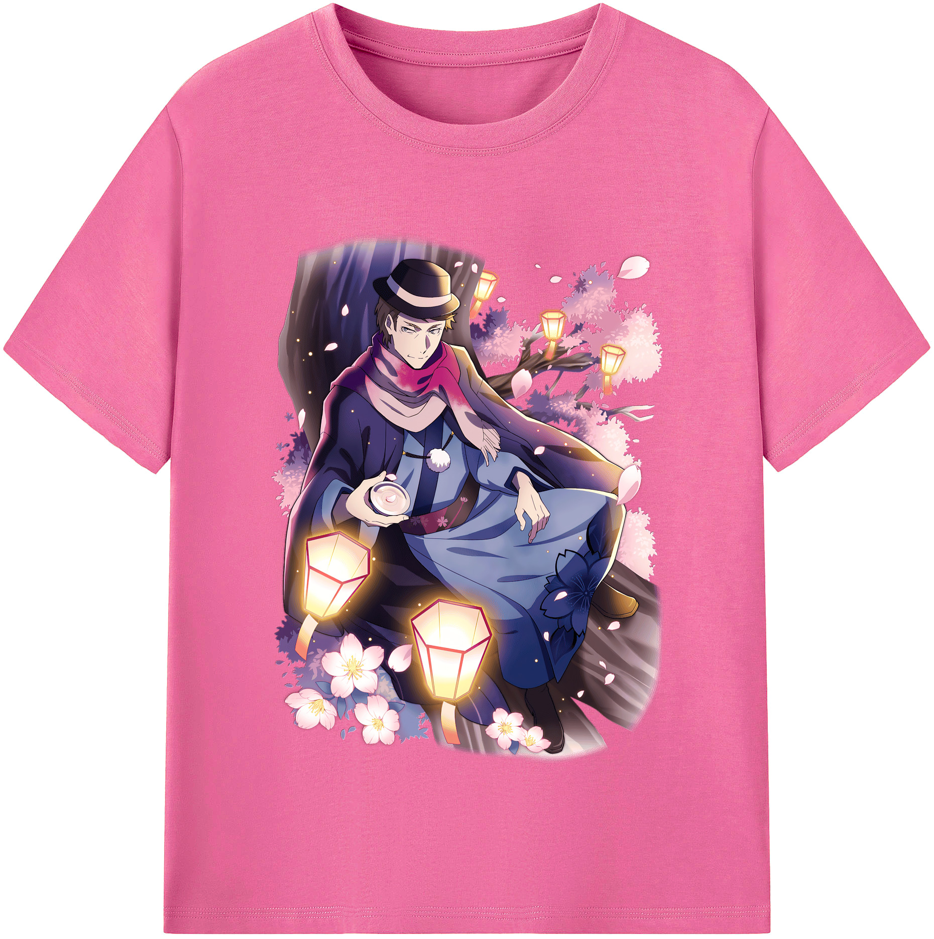 （画像用） 文豪ストレイドッグス Bungo Stray Dogs レディースカジュアルプリントTシャツ（綿100％）